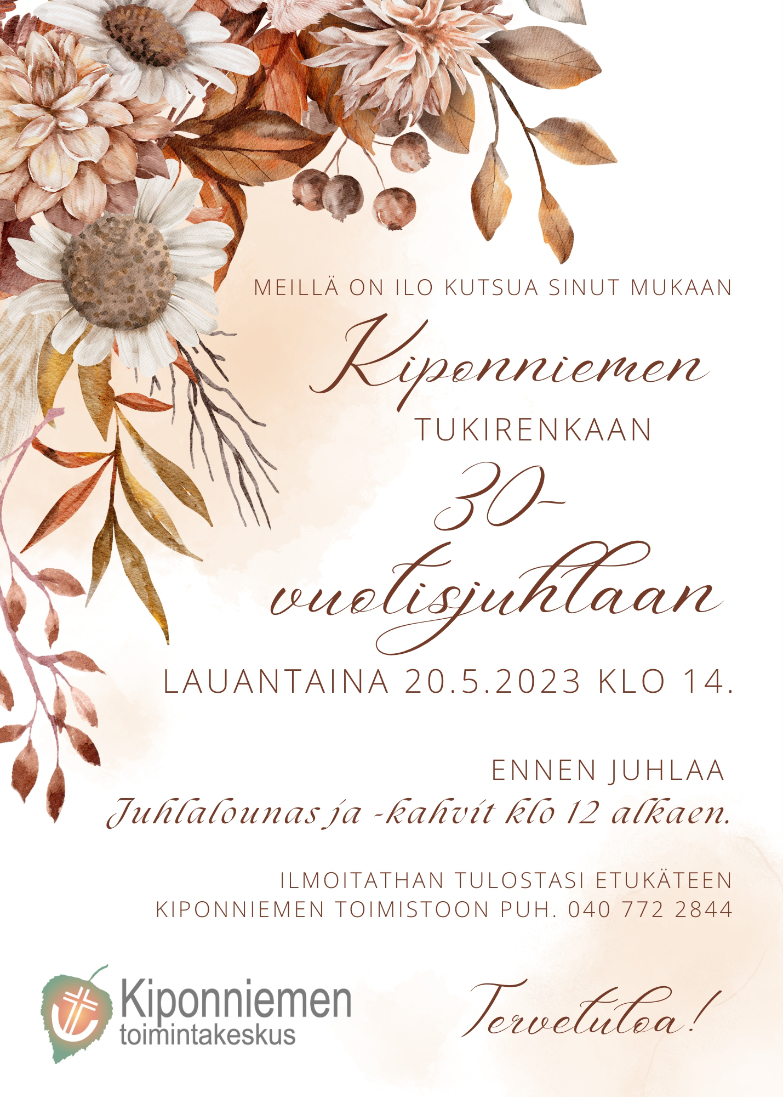 Read more about the article Tukirenkaan 30-vuotisjuhla