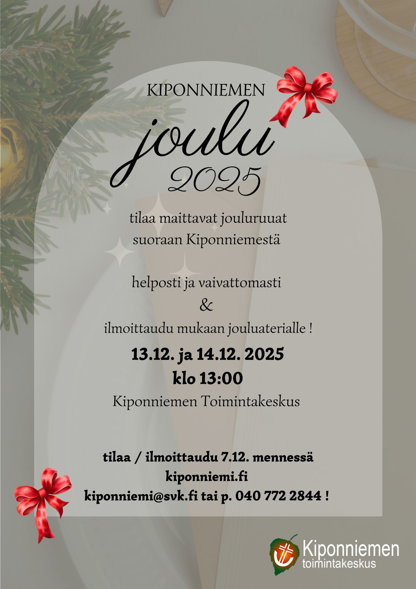 kiponniemen joulu 2025 2 Ihmiset seisomassa ja lippu näkyy taustalla. Vuodenaikana kesä.